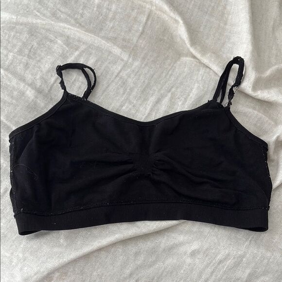 Black bralette stretchy size S - Picture 3 of 3